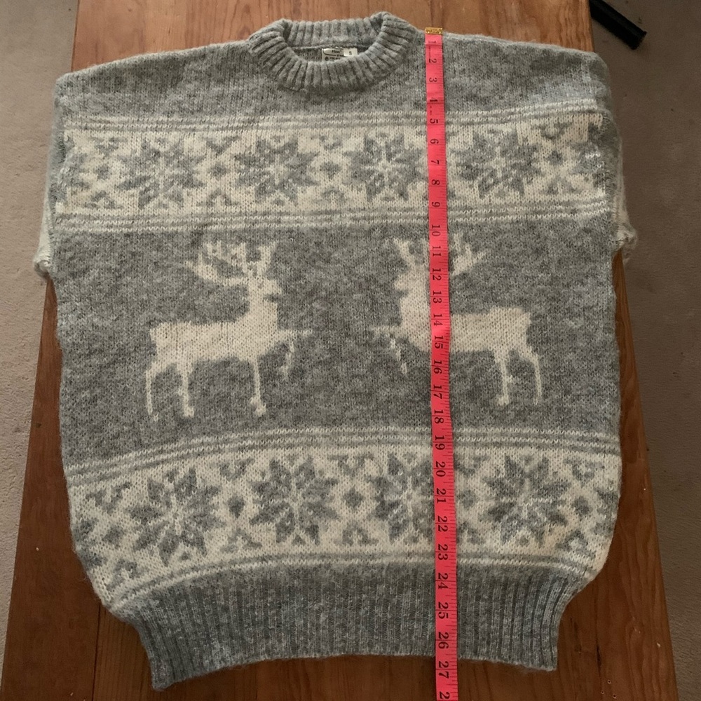 SoldFloss of Iceland Pure New Wool Sweater Stag - Picture 10 of 11